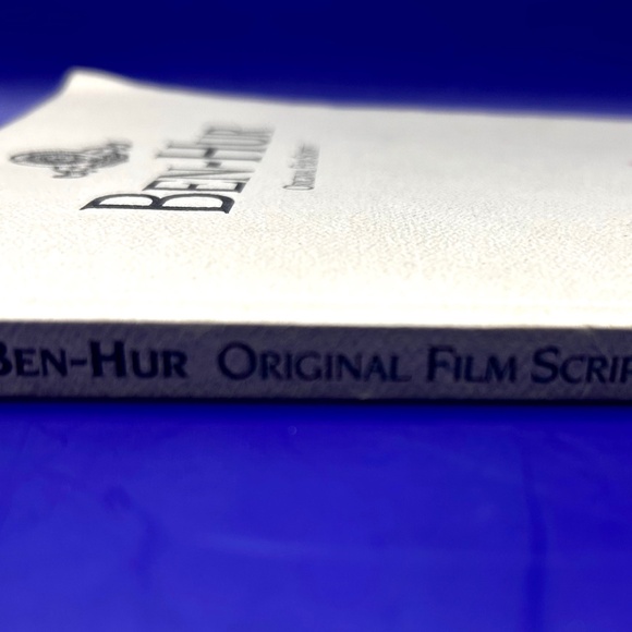 Ben Hur Original Film Script - Vault Copy 1959 Vintage Collectible - Picture 5 of 5